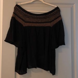 Free People Off the Shoulder Sweater